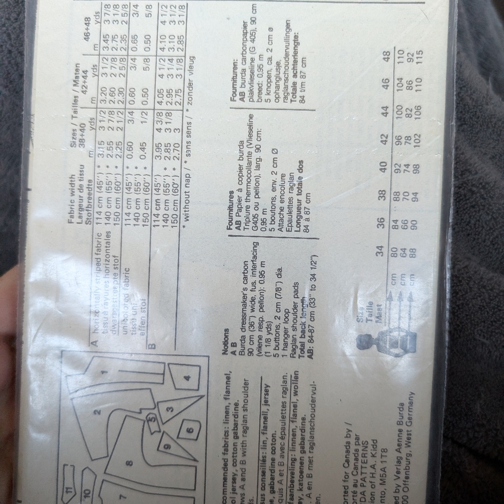 Burda Pattern - Picture 2 of 2